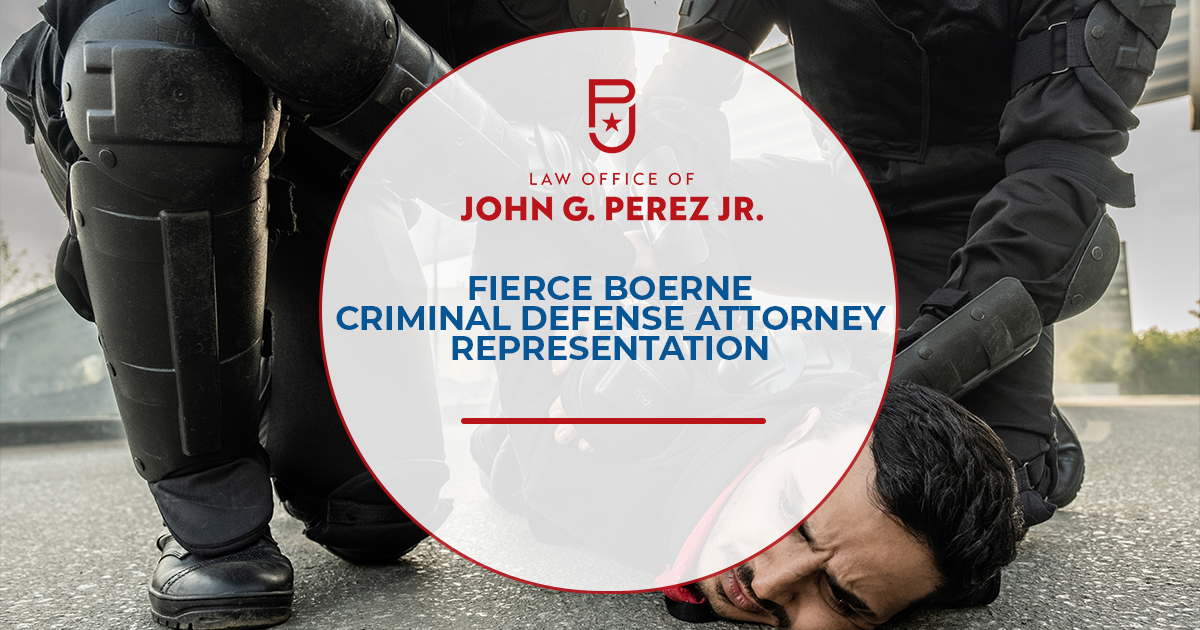 Boerne Criminal Defense Representation | Law Office of John G. Perez Jr.