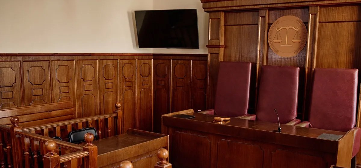 An empty court room