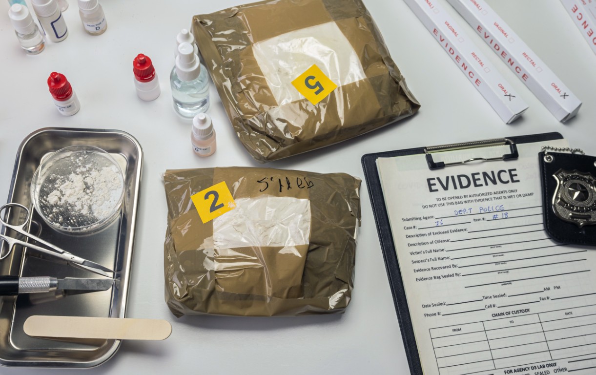 Drug offense evidence